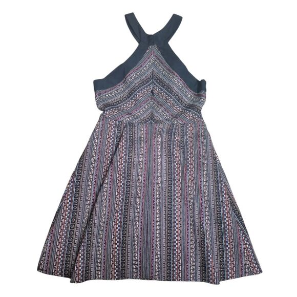 BCBGeneration Women's Cross Front FIT & Flare Dress Multi Color Size 8 - Picture 4 of 6